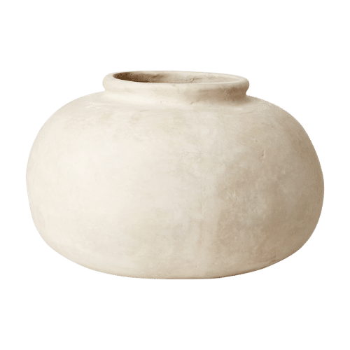 Athena Vase Beige H18