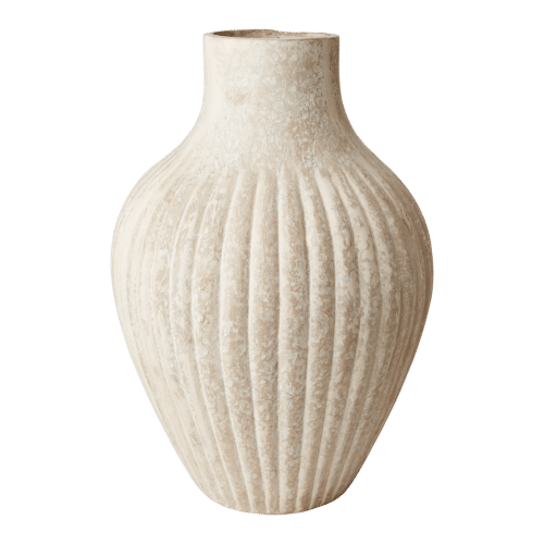 Athena Vase Beige H37