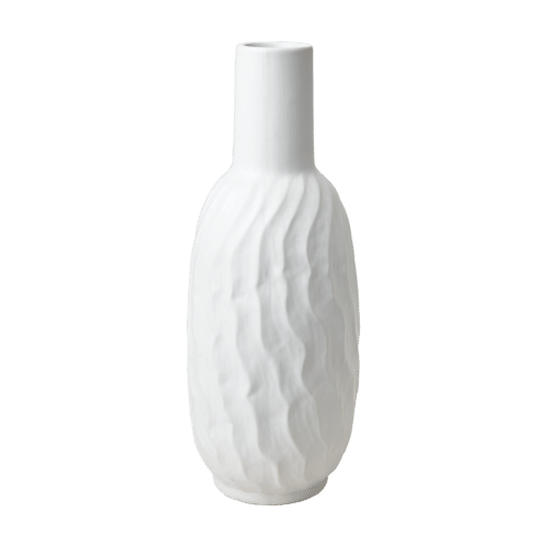 Cocos Vase L White