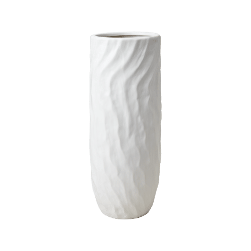 Cocos Vase M White