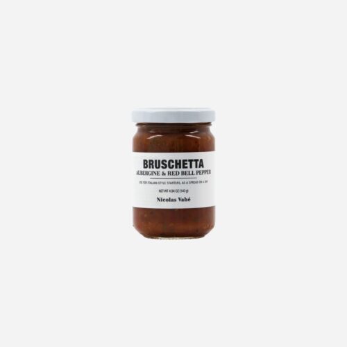 Bruschetta - Aubergine & Red Bell Pepper