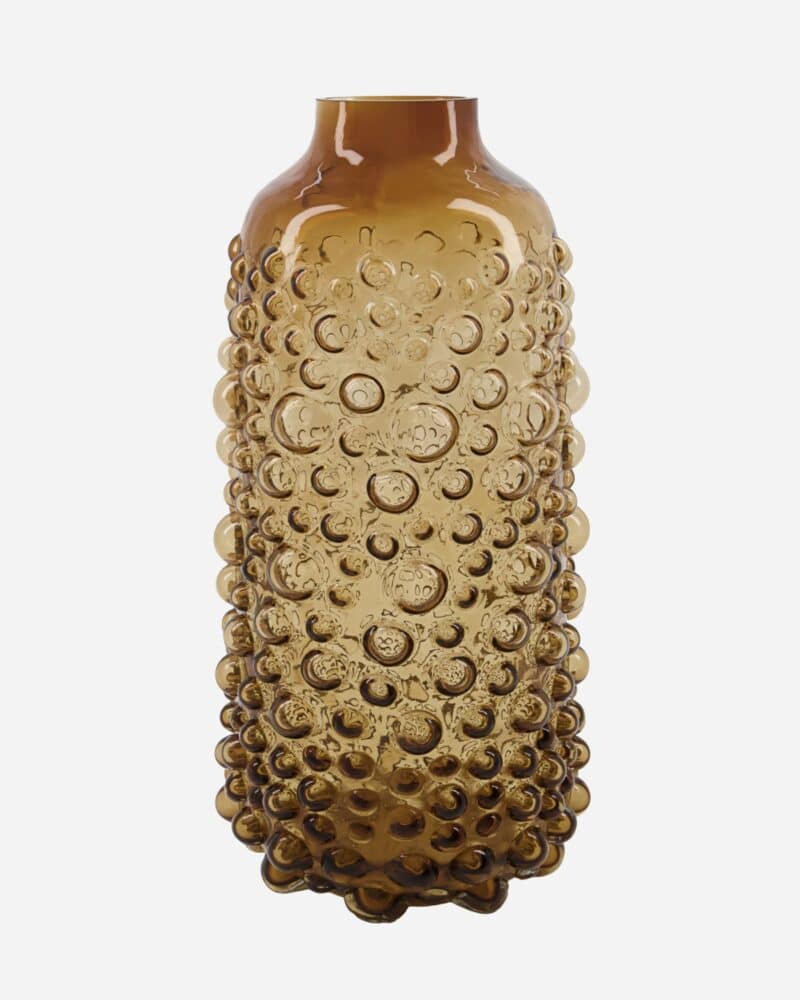 Foam Vase - Amber