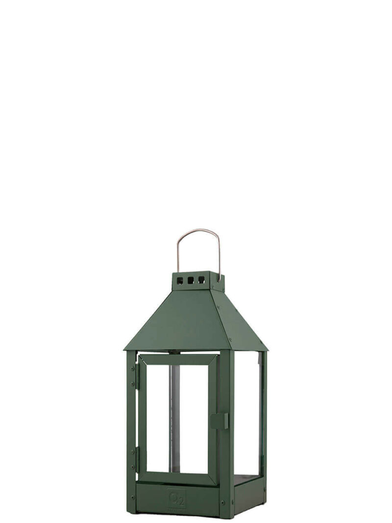 Olivengrøn Mini Lanterne