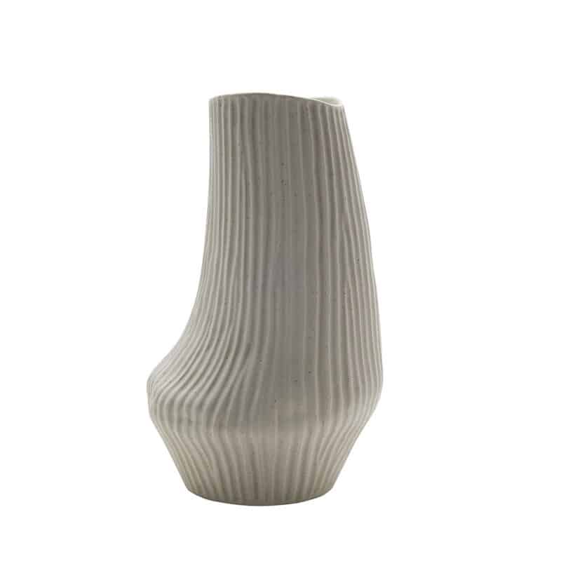 Vase m. Riller H36 cm