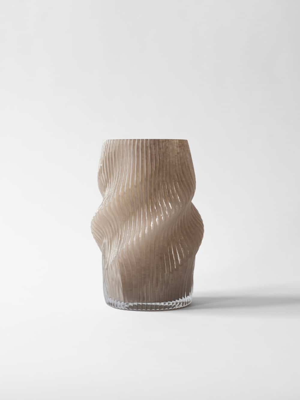 Fano vase - Taupe