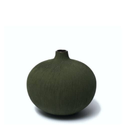 Bari Vase Medium - Forest Green