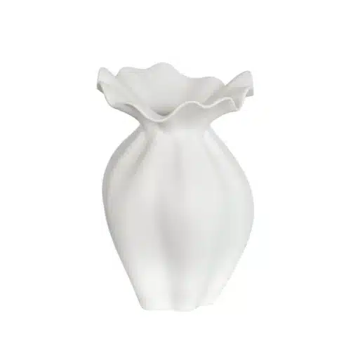 Nellie Vase - Off White Medium