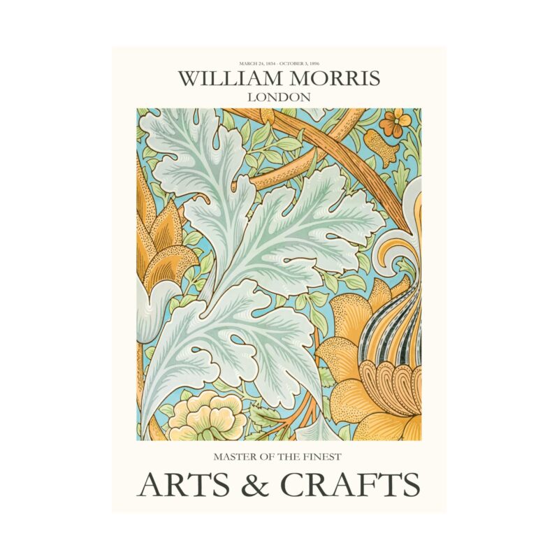 William Morris Arts and Crafts 50x70