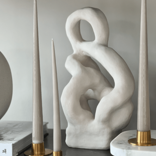 Art Piece Sculpture, Off White