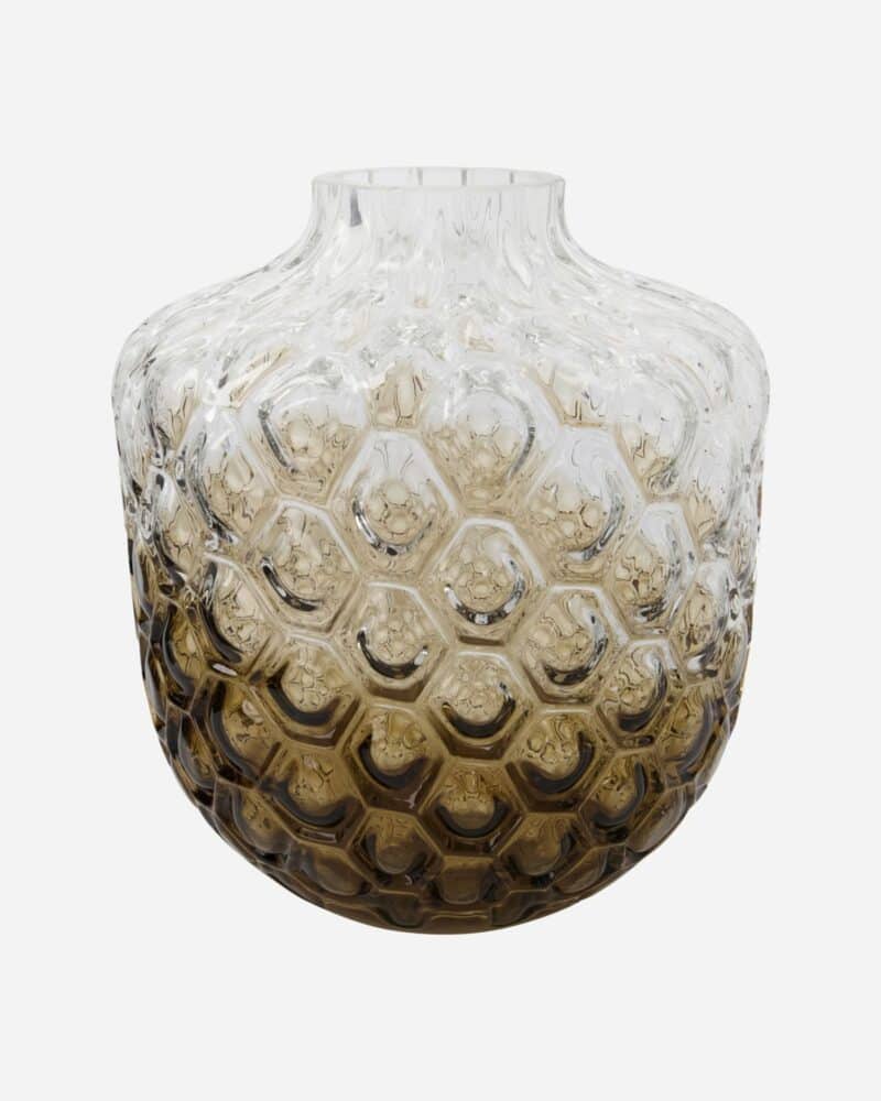 Vase Art Deco - Brun