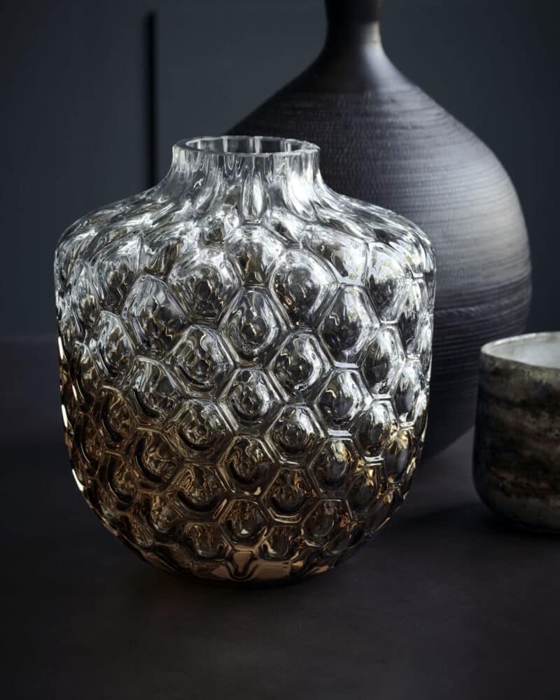 Vase Art Deco - Brun