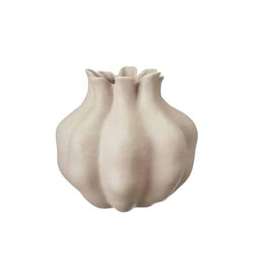 Violet vase - Beige