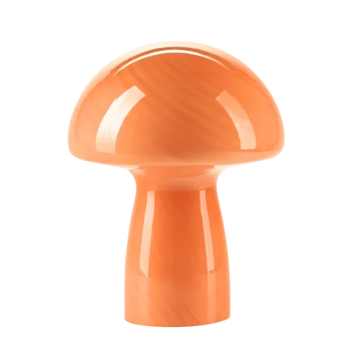 Mushroom Lampe, Orange
