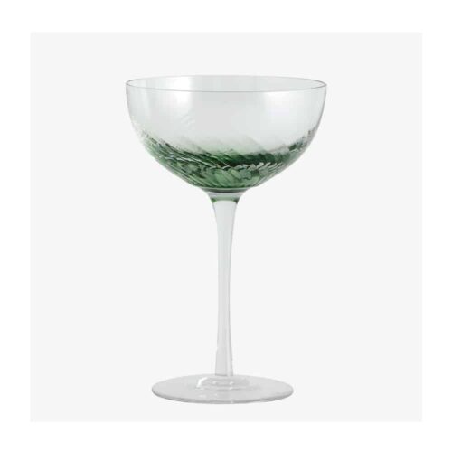 Garo Cocktailglas - Klar/Grøn
