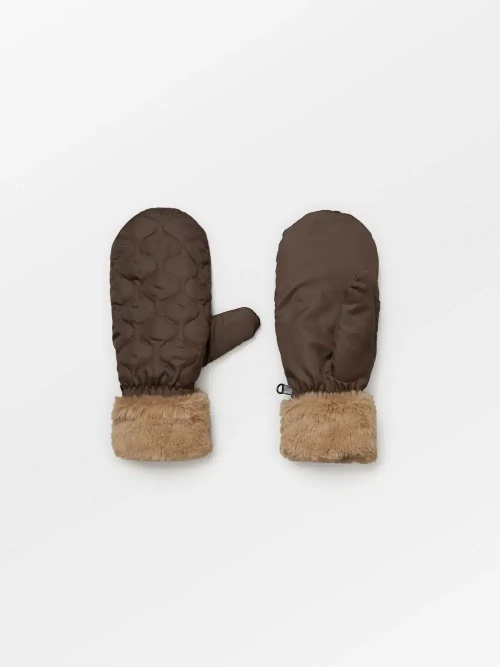 Makara Puff Mittens, Roasted Brown