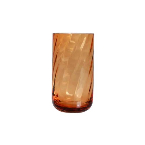meadow drinking glass amber