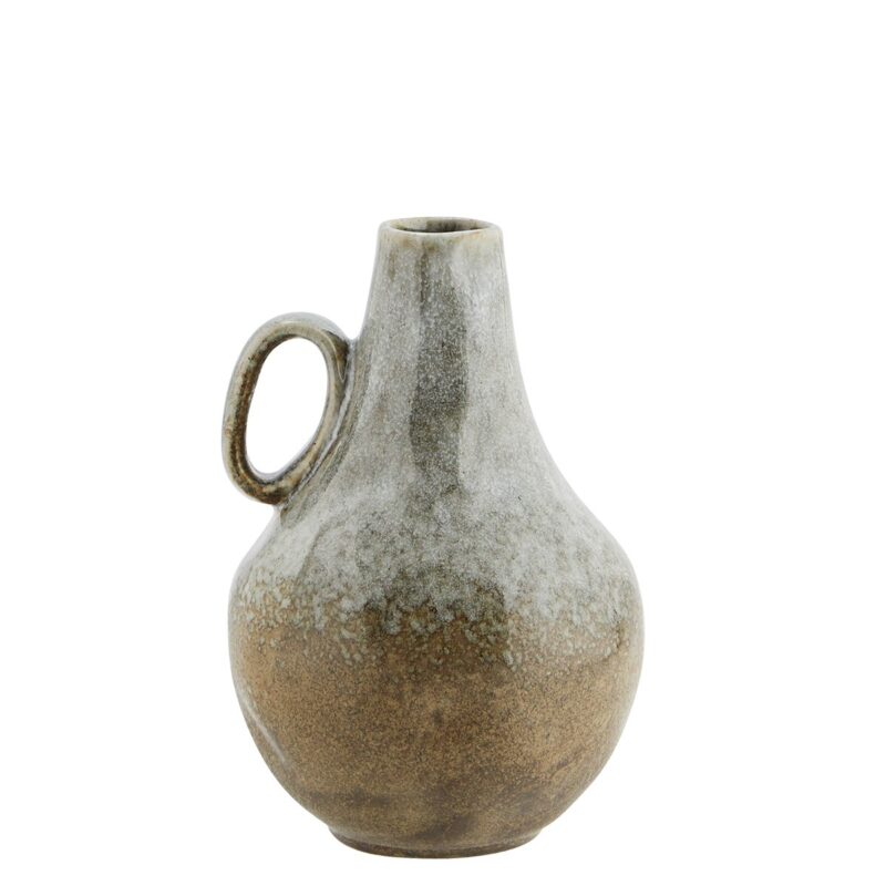 stoneware vase - liquen